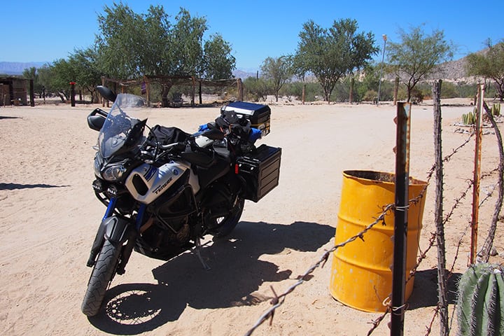 Valle de los Gigantes, Baja California en Moto